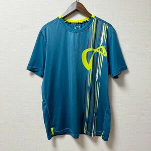 athleticDNA short sleeves T-shirt p Ractis shirt S size 