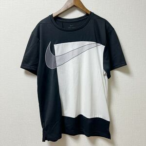 NIKE ナイキ 半袖 Tシャツ プラクティスシャツ Lサイズ ブラック ポリエステル