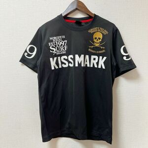Kissmark キスマーク 半袖 Tシャツ Sサイズ ブラック ポリエステル