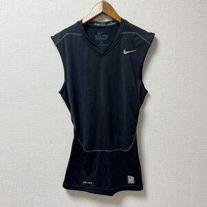 NIKE PRO COMBAT ナイキ ノースリーブシャツ Lサイズ ブラック