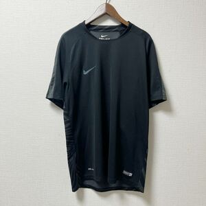 NIKE ナイキ 半袖 Tシャツ プラクティスシャツ XLサイズ ブラック ポリエステル