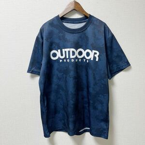 OUTDOOR PRODUCTS アウトドア 半袖 Tシャツ 3Lサイズ ネイビー ポリエステル