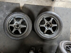 BRIDGESTONE ブリヂストン　DHS　ダウンヒルスペシャル　ae034 　16×7j off38 R888R 205/50/16