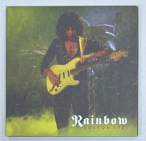 M6110◆RAINBOW◆BOSTON 1981(1CD)紙ジャケ輸入盤