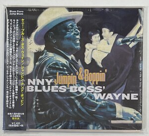 M5990◆ケニー・ブルース・ボス・ウェイン◆ジャンピン・アンド・ボッピン(1CD)未開封日本盤/米国産ブルース・ピアニスト