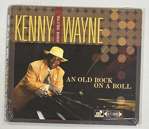 M5988◆KENNY 'BLUES BOSS' WAYNE◆AN OLD ROCK ON A ROLL(1CD)未開封輸入盤/米国産ブルース・ピアニスト