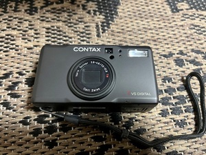 動作不明 CONTAX TVS DIGITAL / Vario Sonnar 7.3-21.9mm F2.8-4.8 T* コンタックス コンパクトデジタルカメラ ⑰