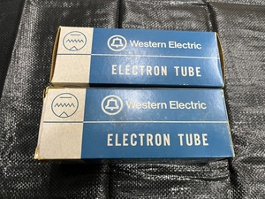 Western Electric 300B　ペア　箱付き　WE 動作確認済み　32a-057