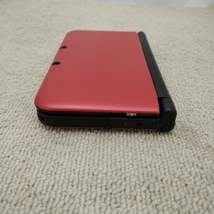 2t6452ff ジャンク 3DS LL レッド×ブラック SPR-001(JPN) 本体 本体のみ Nintendo 任天堂 ニンテンドー タッチペンあり 充電不良_画像5