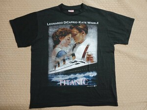 90s TITANIC タイタニック Tシャツ XL MOVIE ムービー レオナルド ディカプリオ XL vintage ビンテージ USA製 80s 90s 映画 