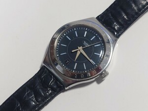 スウォッチ アイロニーオートマチック 自動巻き 腕時計 SWATCH AUTOMATIC IRONY YAS402 NOIR DE NOIR