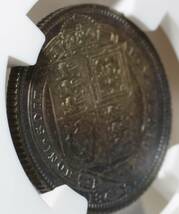 【幸運の6ペンス】1887年 イギリス ヴィクトリア女王【MS62】6ペンス 銀貨 ジュビリーヘッド ビクトリア シールド アンティーク コイン NGC_画像8