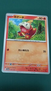 ポケモンカード ホゲータ 030/190