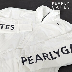 ★新品正規品春物 PEARLYGATES/パーリーゲイツ ナイロンタフタシレー×メリルハイテンション コンパクトジャケット size5(L)