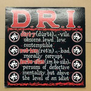 ■ D.R.I. / Definition【LP】2093-1 (アメリカ盤) Rotten Records 