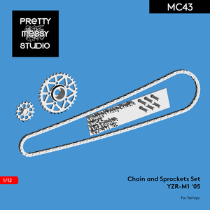 ３Ｄプリンターチェーン 1/12 タミヤ YZR-M1 '05 #MC43