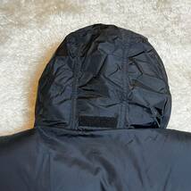 【1円スタート】大きいサイズ　美品　THE NORTH FACE BRAVE JACKET ダウン　フード収納可　メンズ　レディース　アニマル　豹柄　NDW92161_画像9