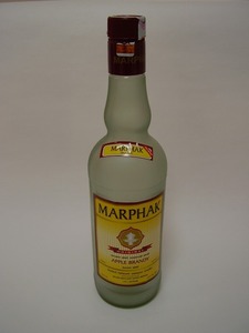 【空瓶】MARPHAK APPLE BRANDY ネパール マルファ マーファ