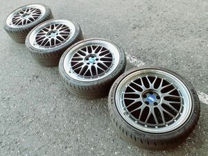 ■送料無料■定価￥695200-■鍛造■バリ山ミシュラン■BBS LM 19インチ 7.5j+48 PCD100 PS4S 225/35R19 プリウス カローラスポーツ 86