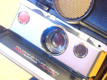 機関良好 POLAROID ポラロイド SX-70 LAND CAMERA SONAR AutoFocus (動作・良品) 銀・黒/撮影可能/ジャンク扱い_画像9