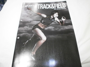 アシックス 陸上カタログ 福島千里　asics TRACK & FIELD 2012 春夏