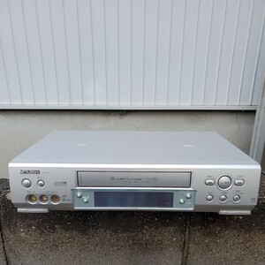 通電確認済　ビデオデッキ MITSUBISHI 三菱 VHS レコーダー HV-BH300 昭和レトロ　