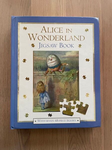 ALICE in Wonderland 英語 ジグソーパズル 絵本