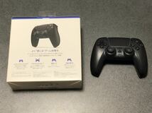【使用時間 30分間】 PlayStation 5 DualSense デュアルセンス ワイヤレスコントローラー ミッドナイトブラック 使用時は手袋着用品_画像2
