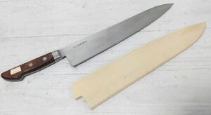 ■美品■ 堺孝行 青2鋼 料理包丁 和包丁 出刃包丁 刺身包丁 包丁 全長44mm 