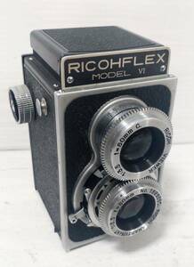 ■希少レア■ RICOHFLEX リコーフレックス MODEL VI 二眼レフフィルムカメラ カメラ アンティーク ヴィンテージ ジャンク レトロ