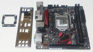 ASUS B150I PRO GAMING/AURA intel LGA1151 Mini-ITXマザーボード 中古動作確認済み