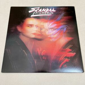 【US盤米盤】SCANDAL fearturing PATTY SMYTH WARRIOR スキャンダル / LP レコード / FC 39173 / 洋楽ロック /