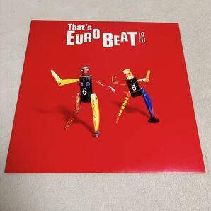 【国内盤】THAT'S EURO BEAT VOL.6 ザッツユーロビート VOL.6 / LP レコード / ALI 28106 / ライナー有 / クラブダンス /の画像1