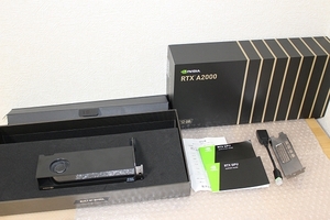 ★NVIDIA RTX A2000 12GB グラフィックカード ロープロファイルと通常サイズ★