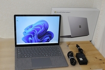 ★美品！Microsoft Surface Laptop4 プラチナ [13.5型/Win11Home/Corei5-1135G7/メモリ：16GB /SSD：512GB] 5AI-00086★_画像1