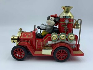 **[ rare goods ]Disny Disney retro toy Mickey Vintage zen my Mickey Mouse. fire-engine (S0205)