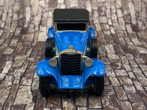 □★【中古美品】ミニカー青 1/43 マッチボックス レトロミニカー MADE IN ENGLAND YESTERYEAR クラッシックカー (S0223)