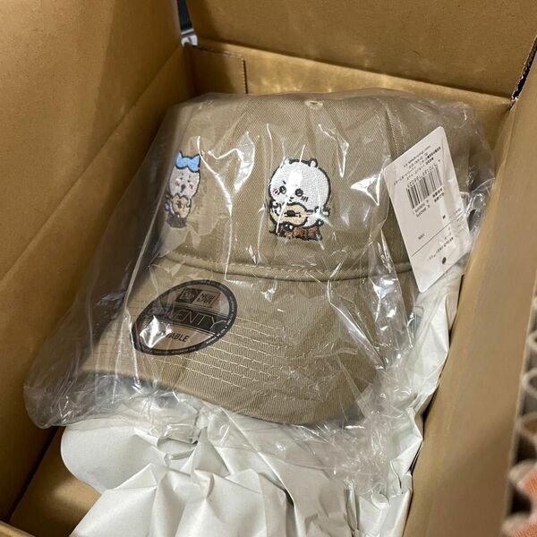 【新品未使用】ちいかわ NEWERA 9TWENTY ギター カーキ キャップ 先行受注商品 帽子 ハチワレ