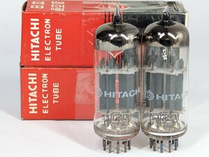 17126　日立製作所　12BH7A　2本　未使用　HITACHI 　真空管　