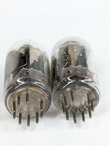 17284　RCA　12AU7A（低雑音管）クリアトップ　2本　測定データあり　真空管　_画像3