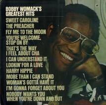 A00583500/LP/ボビー・ウーマック「Bobby Womack Greatest Hits (1974年・UA-LA346-G・ソウル・SOUL)」_画像1