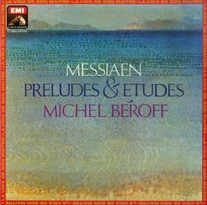 A00584597/LP/ミシェル・ベロフ「オリヴィエ・メシアン：Preludes & Etudes」