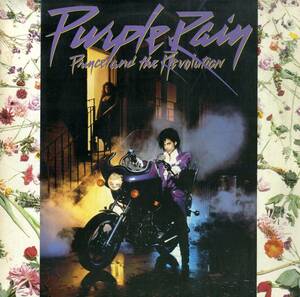 A00585381/LP/プリンス＆ザ・レヴォリューション(PRINCE)「Purple Rain (1984年・P-13021・ファンク・FUNK・ミネアポリスサウンド)」