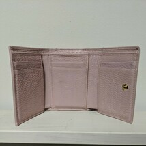 GUCCI☆三つ折り財布　ピンク_画像3