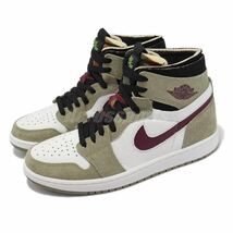 新品 NIKE ジョーダン 1【28cm】定価18150円 AIR JORDAN 1 ZOOM CMFT ナイキ ズーム コンフォート 靴 スニーカー カーキ シューズ 0978_画像2