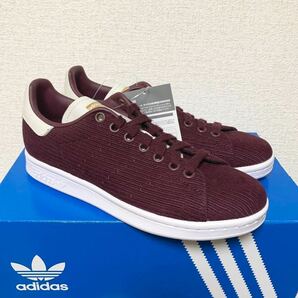 新品未使用 adidas スタンスミス【23cm】定価13200円 コーデュロイ STAN SMITH スニーカー 靴 アディダス STANSMITH 9616 レディースの画像9