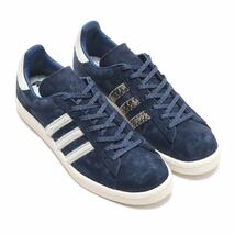 新品未使用 adidas キャンパス 80s【28.5cm】定価13200円 ハラコ スエード 日本限定 レザー スニーカー アディダス CAMPUS 0406 ネイビー_画像2