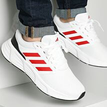 新品未使用 adidas ギャラクシー【26.5cm】定価6039円 スニーカー ランニング シューズ 靴 アディダス 運動靴 白 GALAXY 2428 ウォーキング_画像2