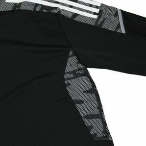 新品未使用 adidas トレーニングトップ【O】定価7689円 アディダス スポーツ 運動 サッカー ランニング ラグビー 黒 ピステ ジャージ 7157の画像8