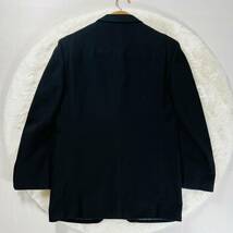 【美品】高級 DURBAN ダーバン カシミヤジャケット テーラードジャケット カシミヤ100% ブラック Lサイズ相当_画像4